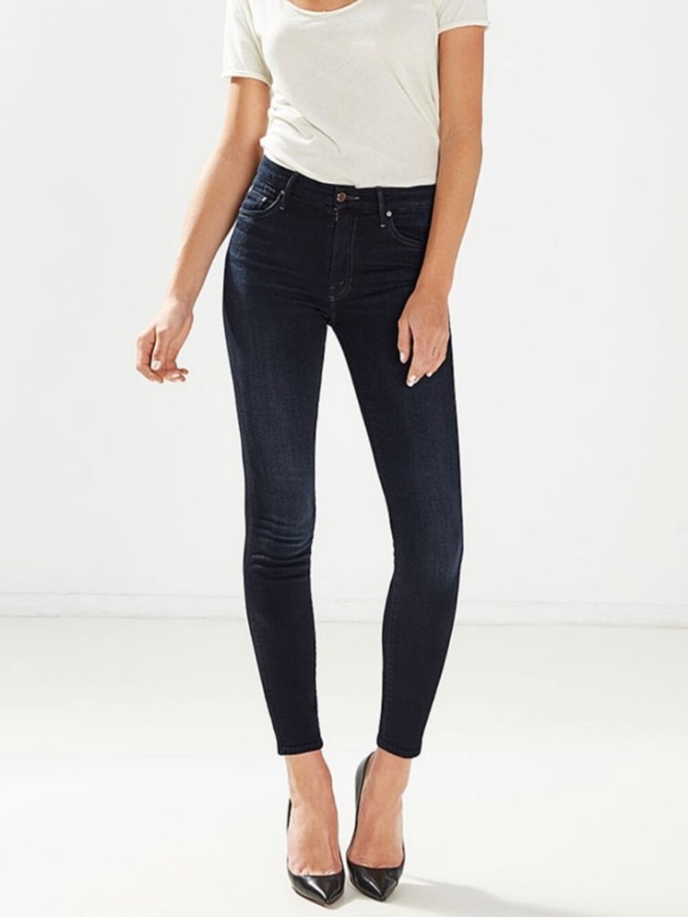 Mother The Looker Jeans Coffee Tea or Me Size 28